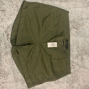 NWT Torrid Olive Sateen Short 22